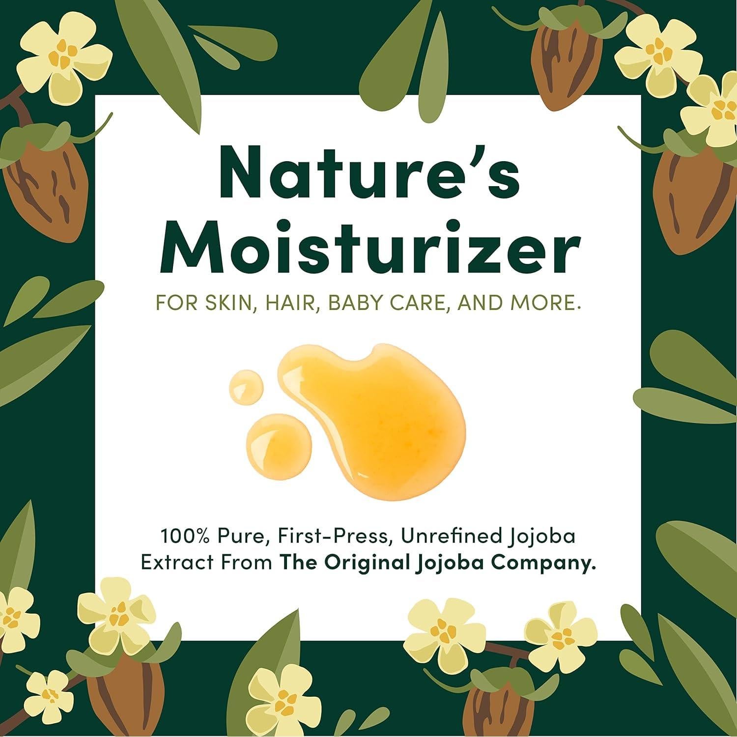 Aceite de Jojoba HobaCare 100% Puro 946 ml - Hidratante Facial y Corporal