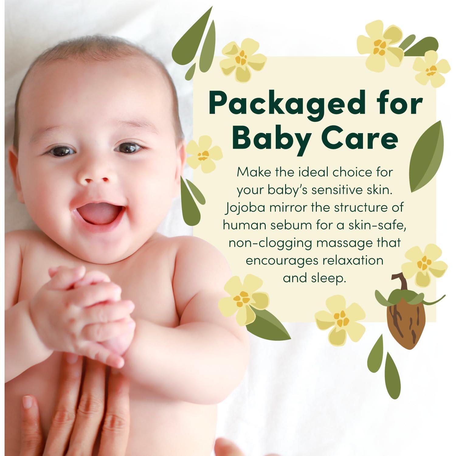 Aceite de Jojoba HobaCare 100% Puro 946 ml - Hidratante Facial y Corporal