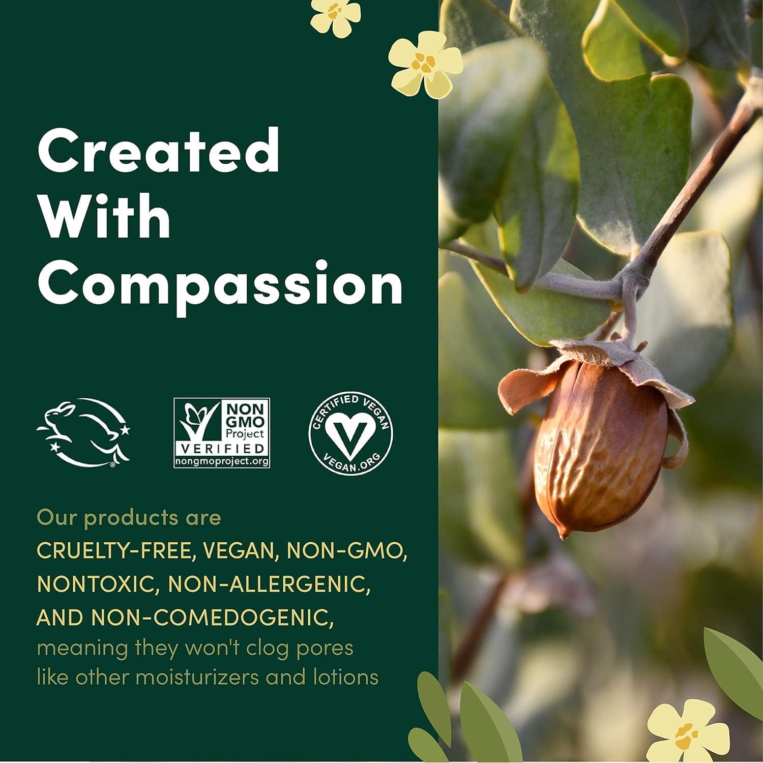 Aceite de Jojoba HobaCare 100% Puro 946 ml - Hidratante Facial y Corporal