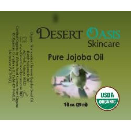 Aceite de Jojoba Orgánico Desert Oasis 100% Puro 29 ml