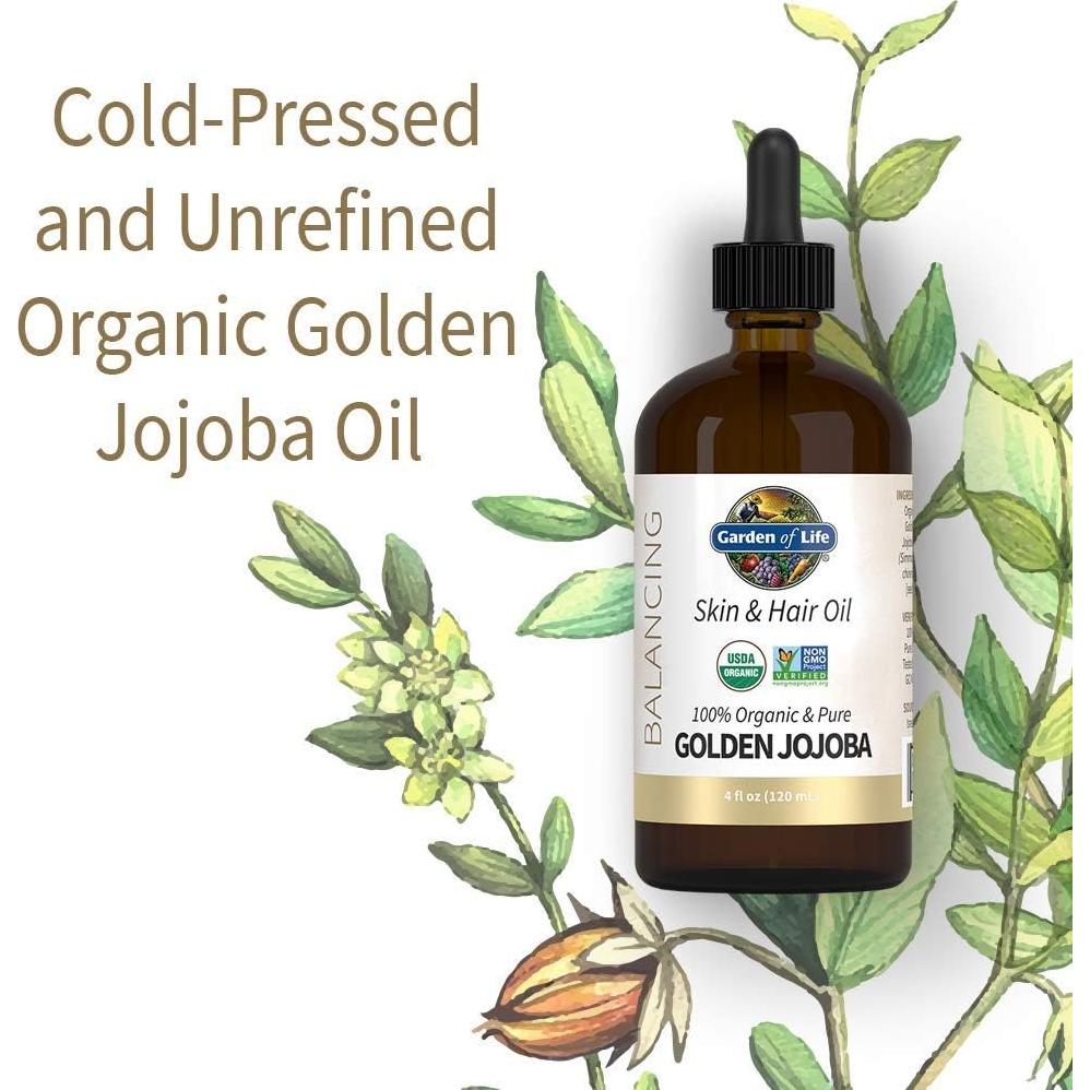 Aceite de Jojoba 100% Orgánico Garden of Life 118 ml