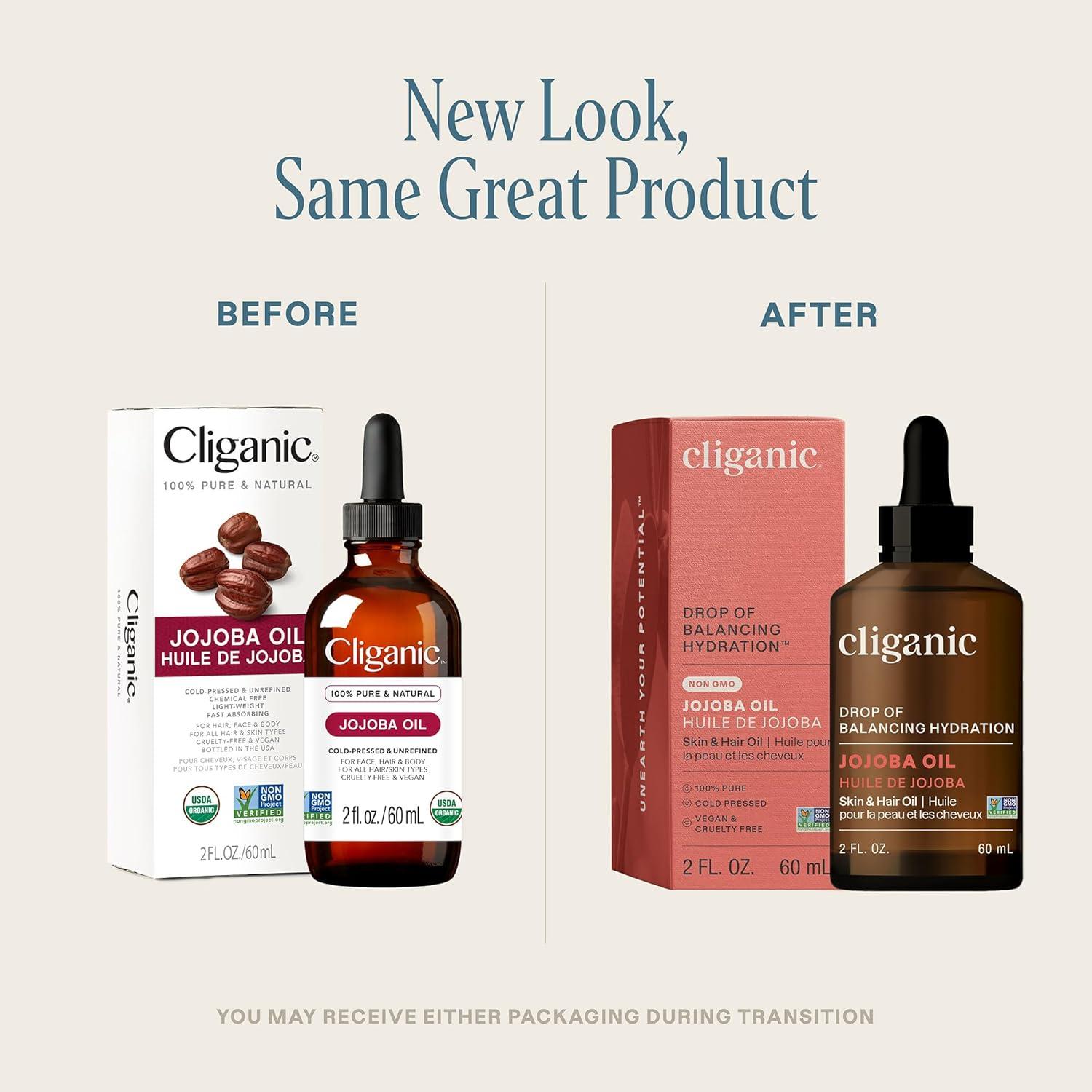 Aceite de Jojoba Cliganic 59ml 100% Puro Natural Sin Refino