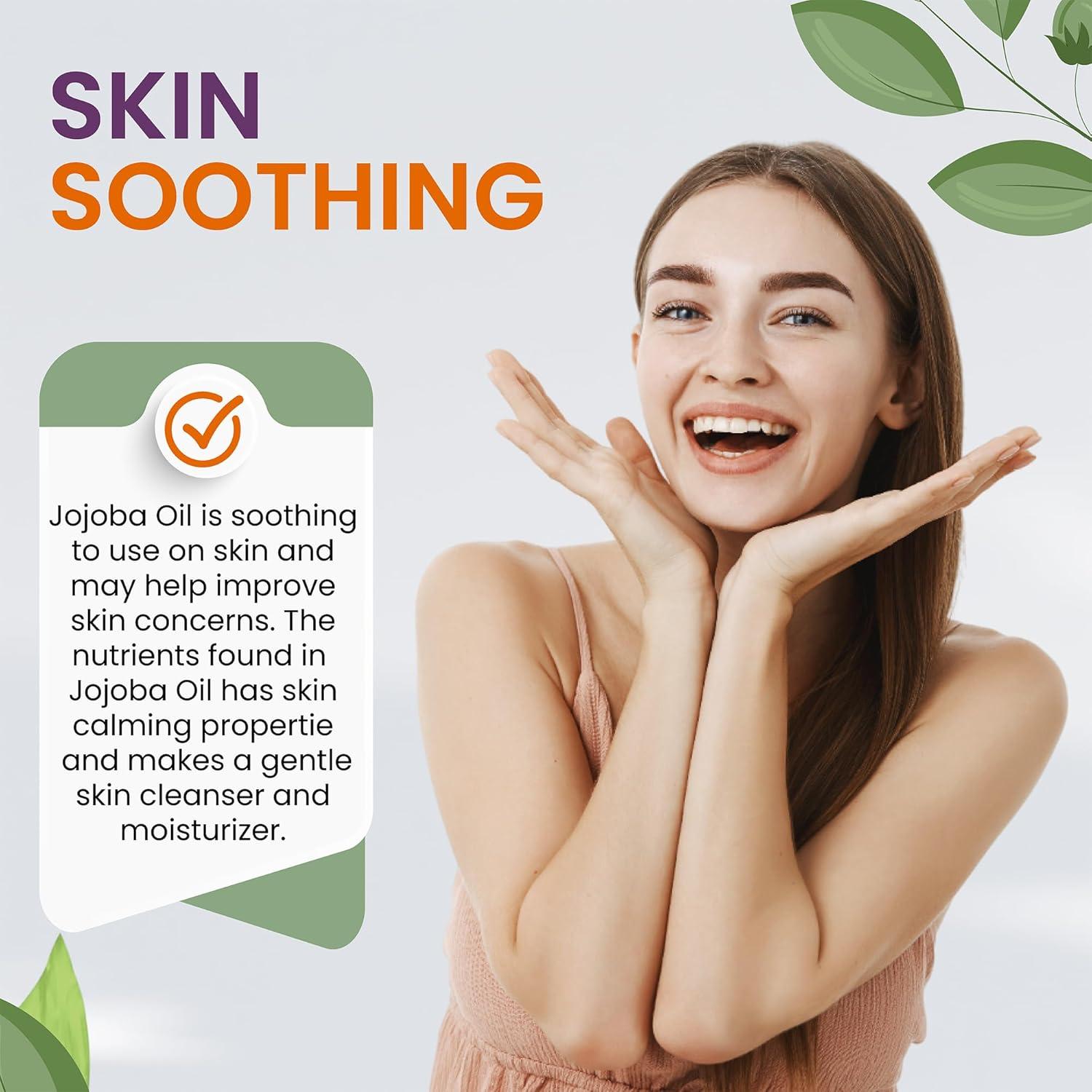 Aceite de Jojoba Orgánico Cocojojo 946 ml Puro Prensado en Frío