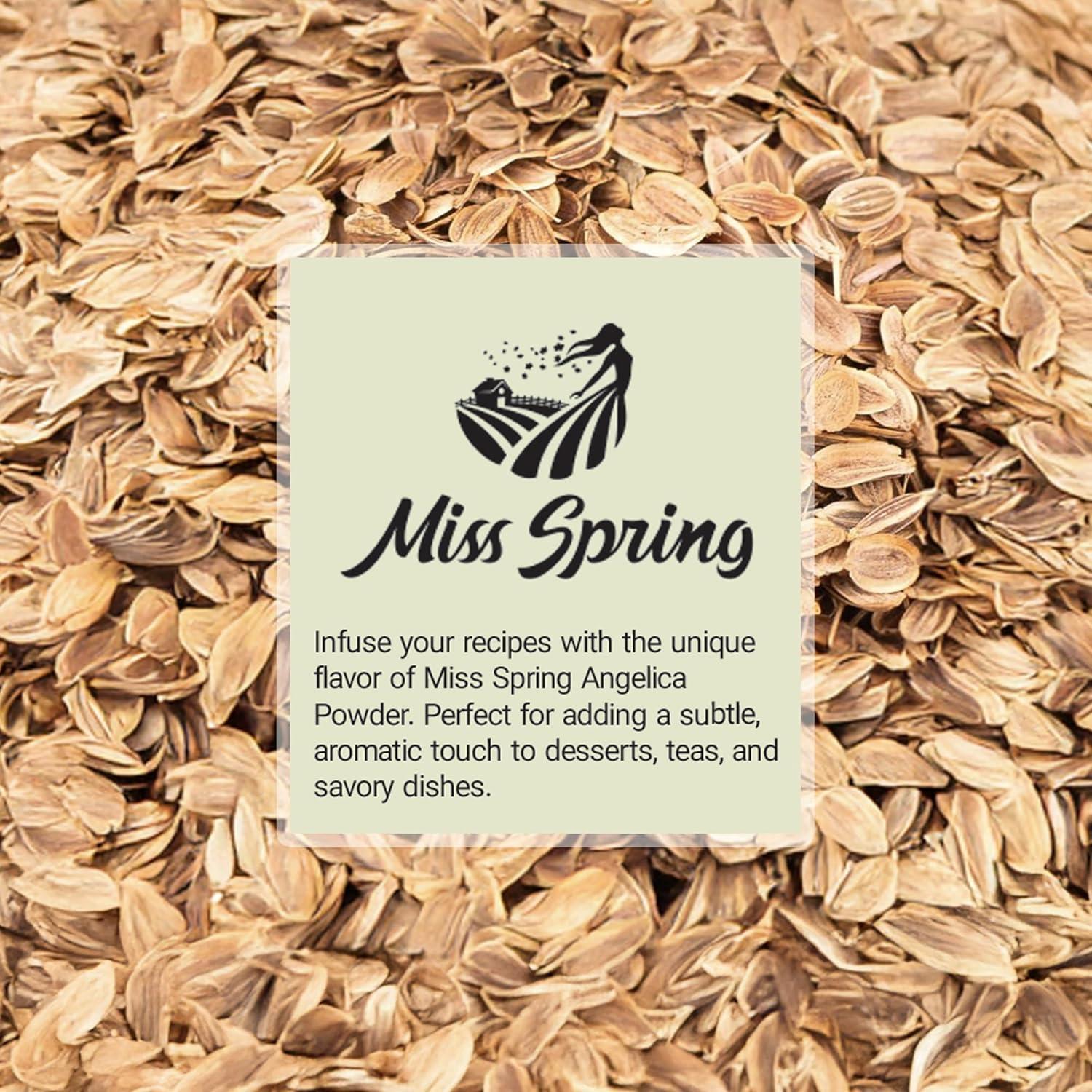 Polvo de Angelica Miss Spring 141g - Sabor Natural para Cocinar