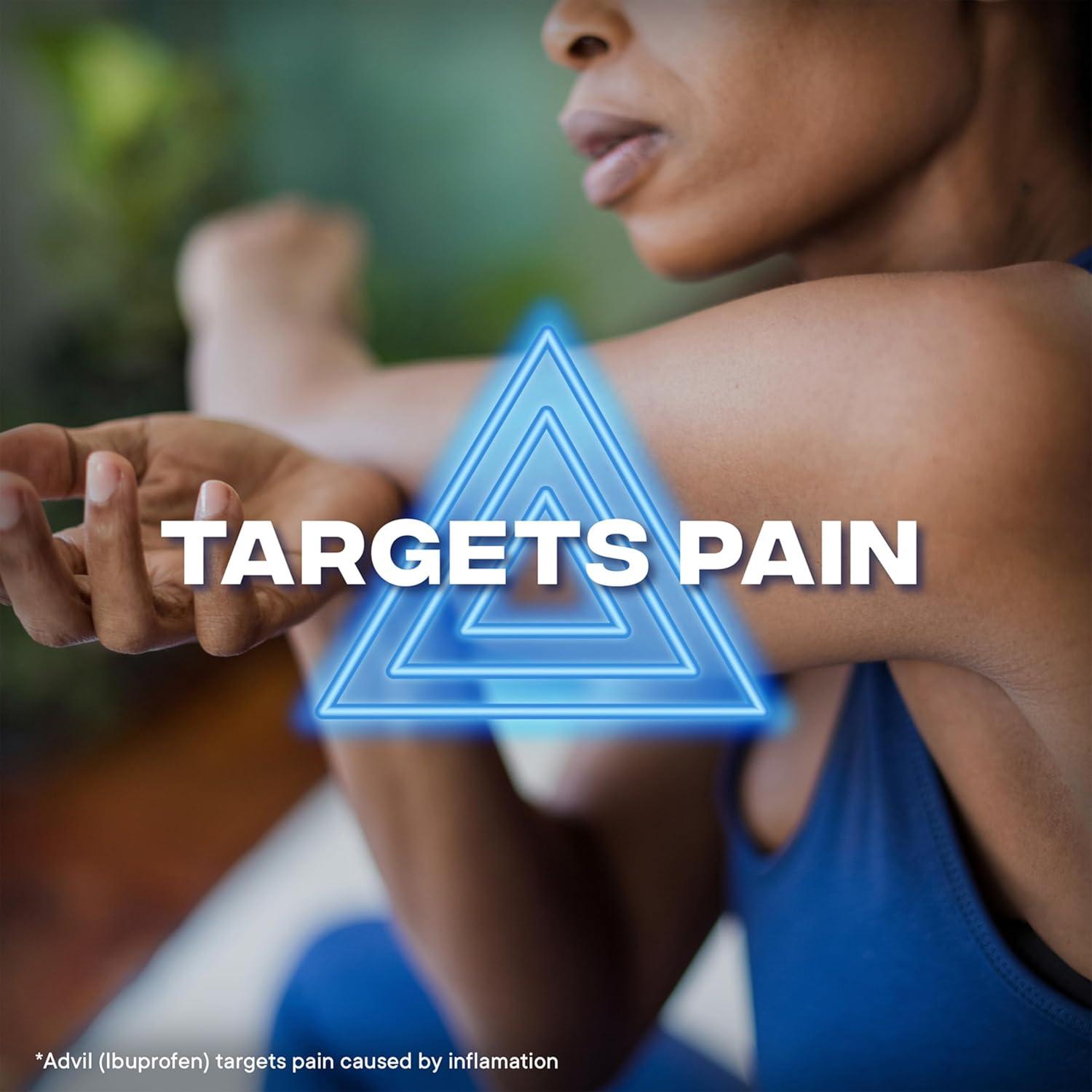 Advil Acción Dual 144 Tabletas Recubiertas 250 Mg Ibuprofeno