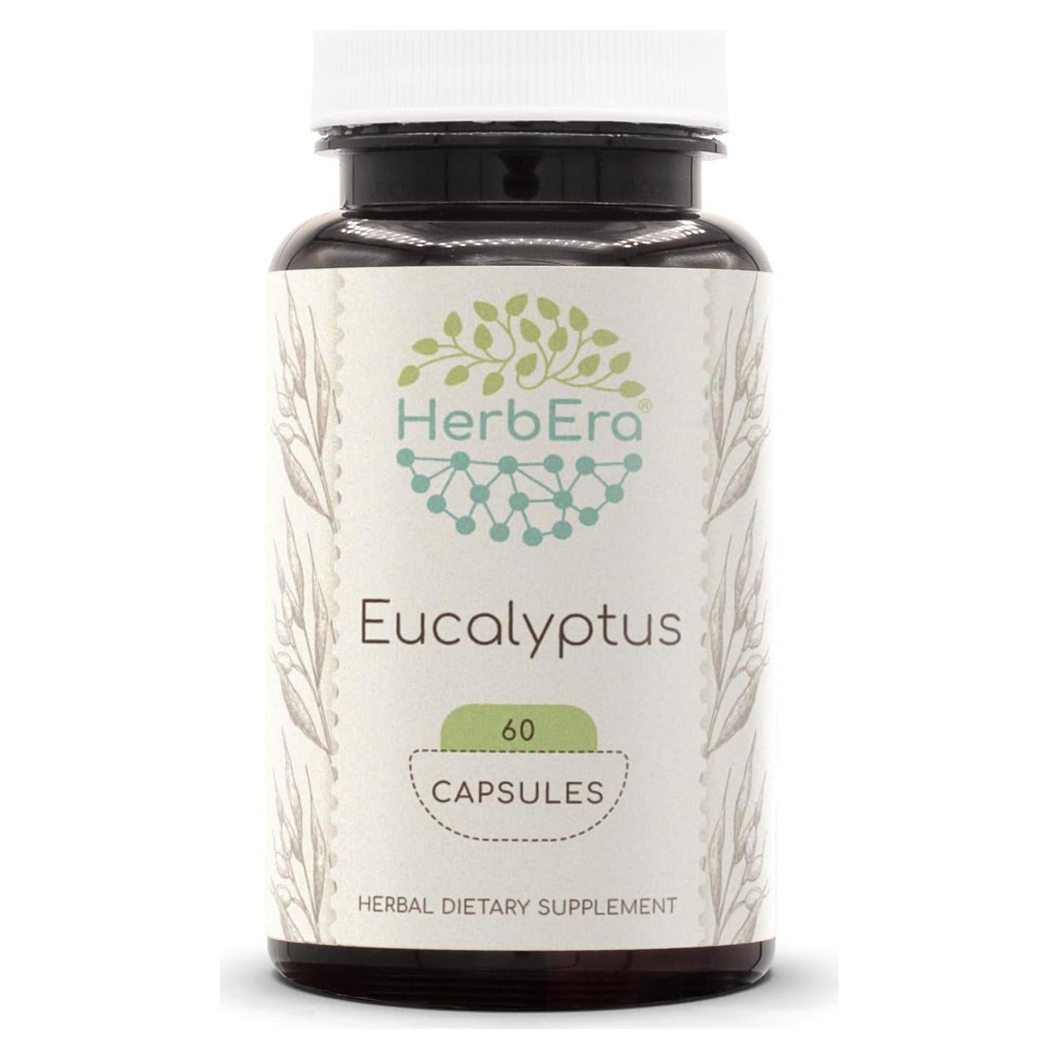 Cápsulas de Eucalipto 400 mg HerbEra - 60 Unidades