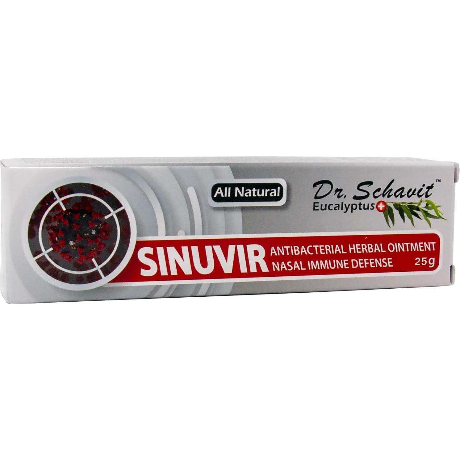 Ungüento Nasal Herbal Dr. Schavit Eucalipto+ SINUVIR 25g
