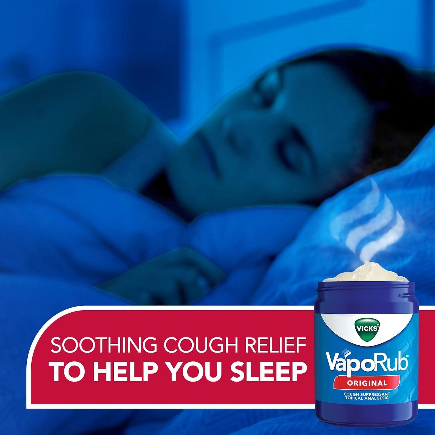 Vicks VapoRub 50g - Supresor de Tos Tópico y Analgésico
