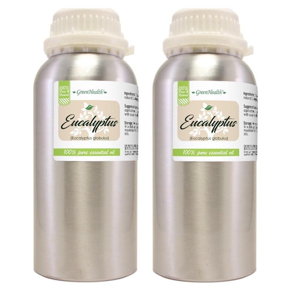 Aceite Esencial de Eucalipto Puro GreenHealth 473 ml x 2
