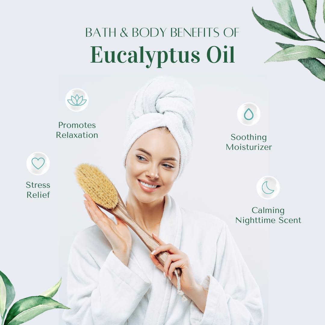 Aceite Esencial de Eucalipto Puro GreenHealth 473 ml x 2