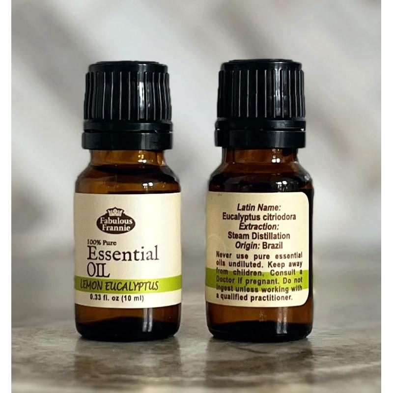 Aceite Esencial Eucalipto Limón 100% Puro Frannie 10 ml