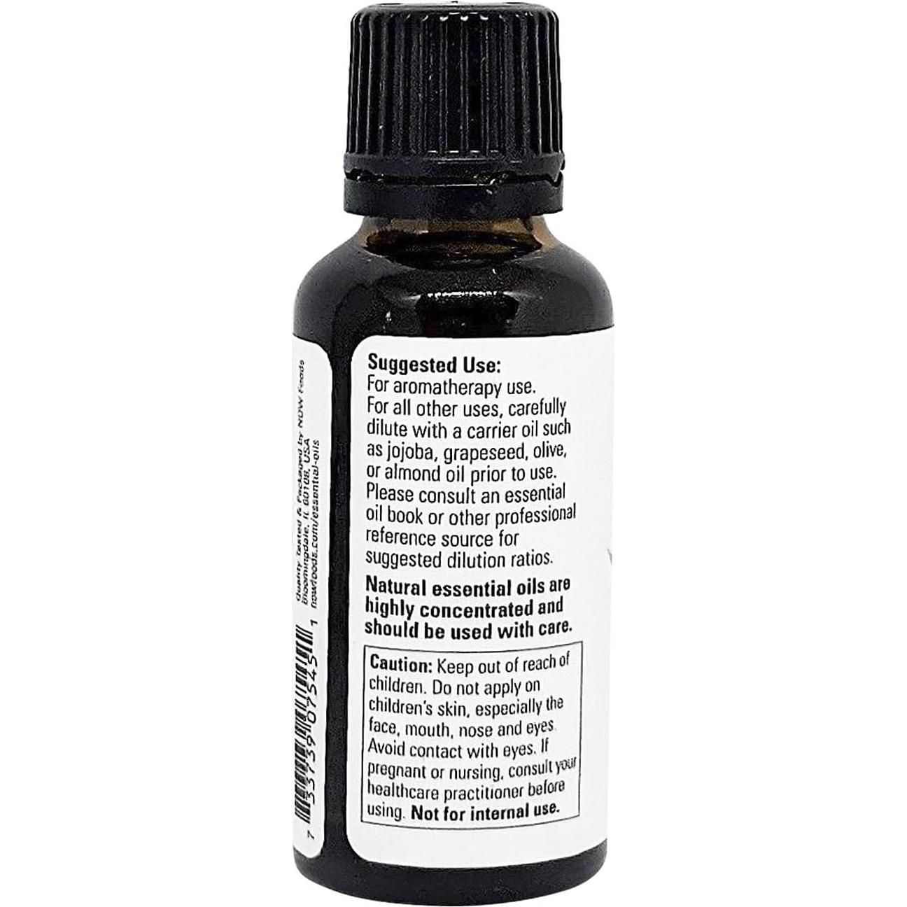 Aceite Esencial Eucalipto Now Foods 29.57 ml Aromaterapia