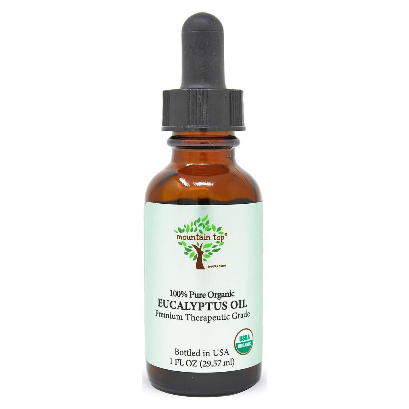 Aceite Esencial de Eucalipto Orgánico MOUNTAIN TOP 29.57 ml