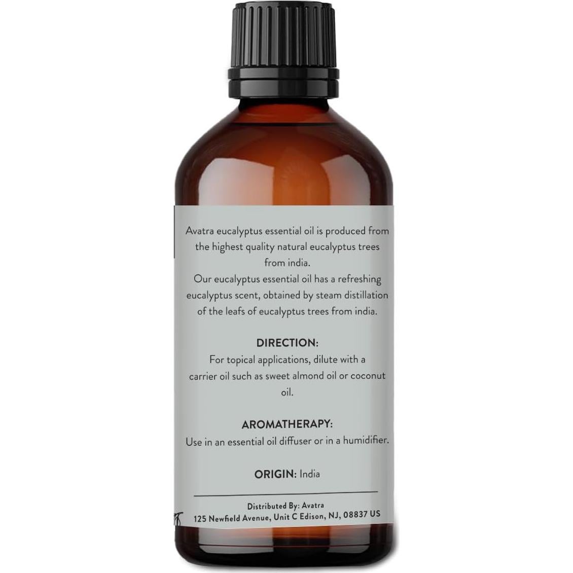Aceite Esencial de Eucalipto Avatra 100 ML - Puro y Natural