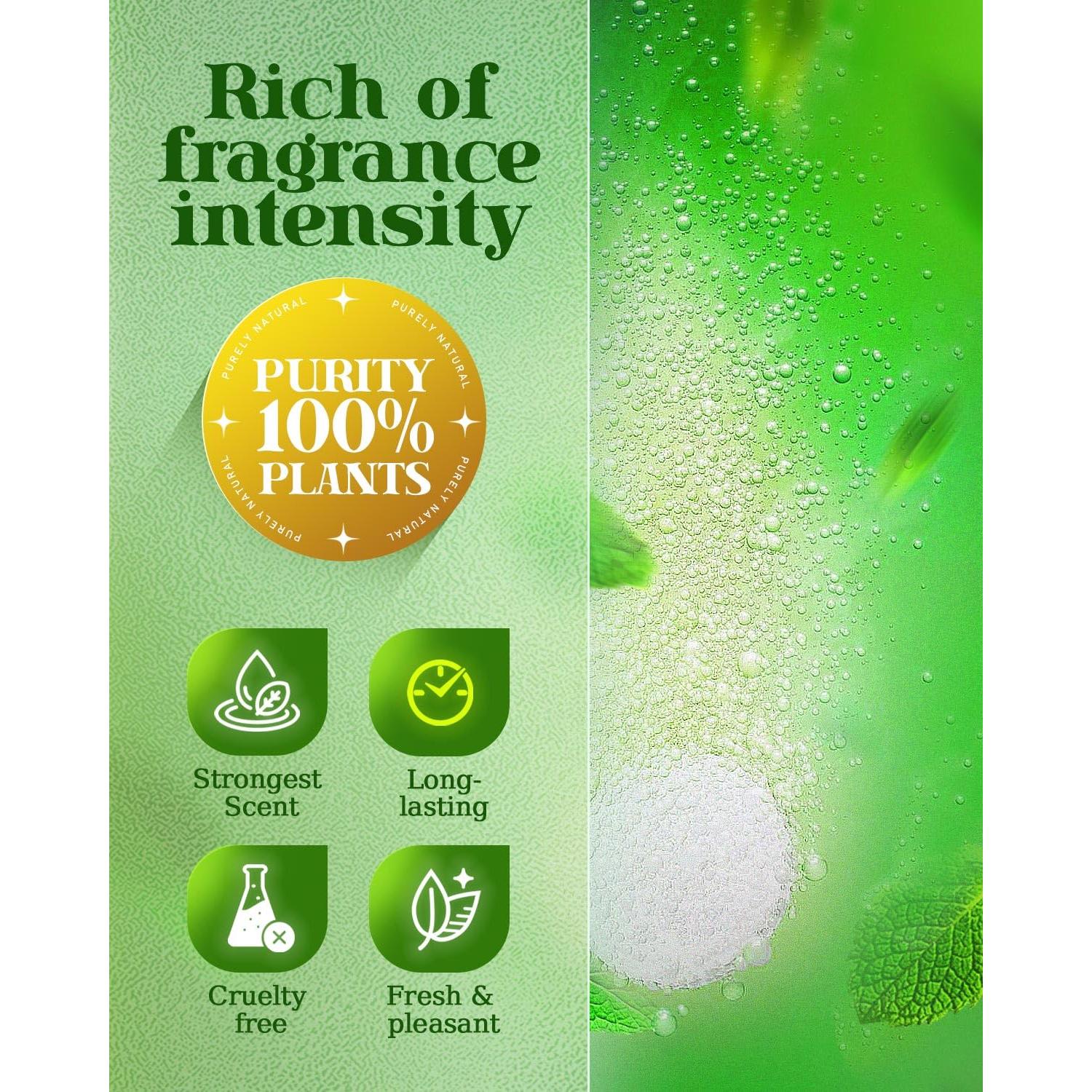 Pastillas de Ducha Aromaterapia Eucalipto POPCHOSE - 16 Unidades