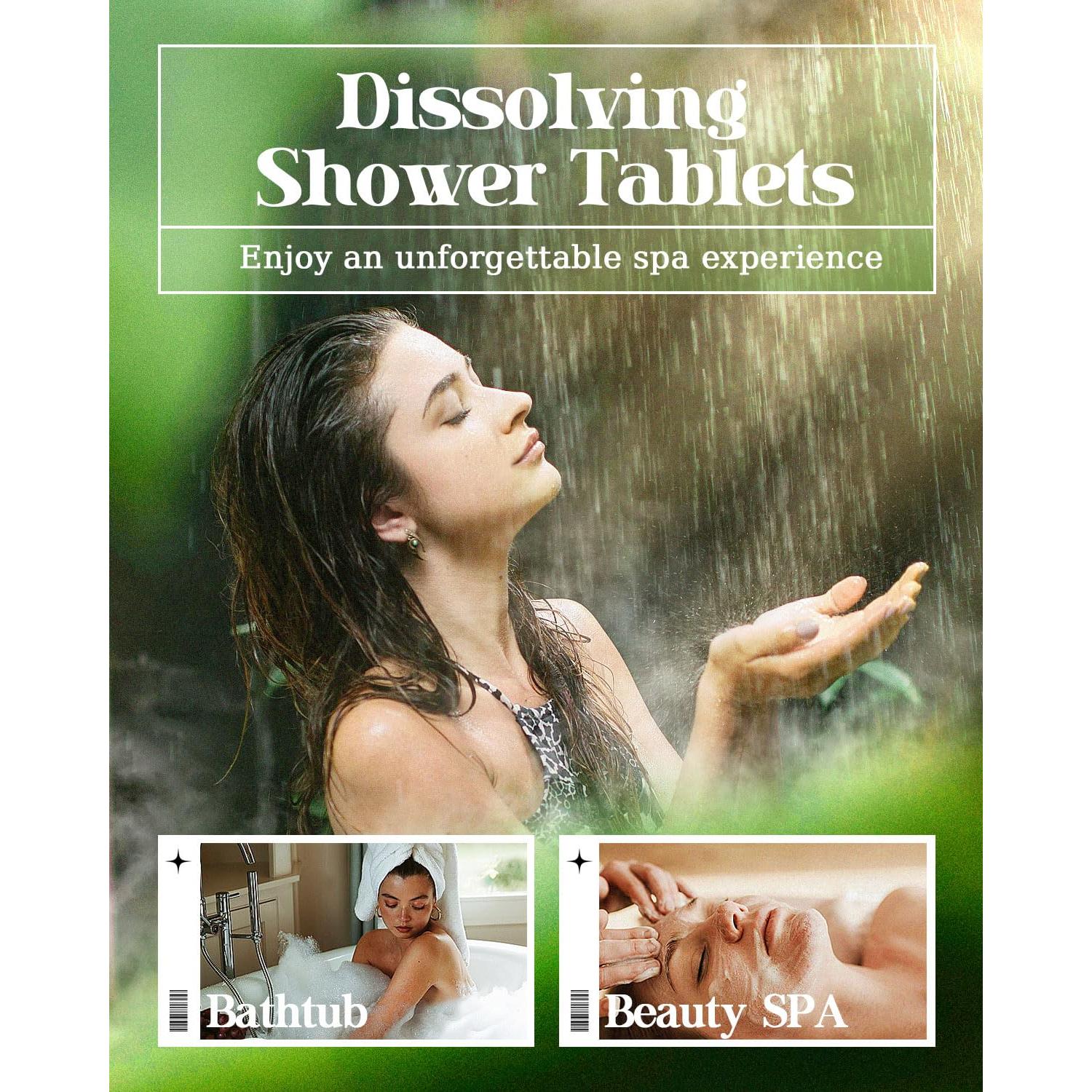 Pastillas de Ducha Aromaterapia Eucalipto POPCHOSE - 16 Unidades