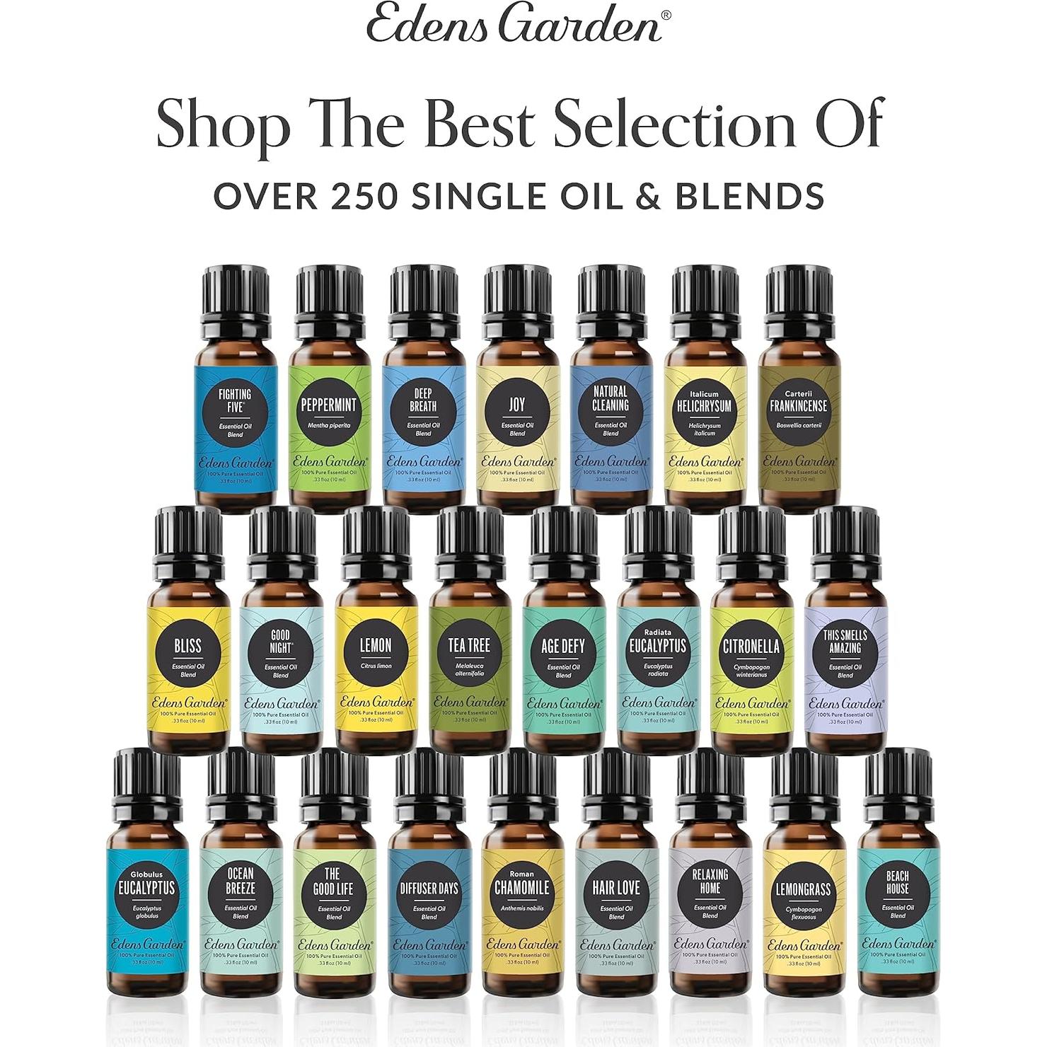 Aceite Esencial Eucalipto Edens Garden 10 ml 100% Puro