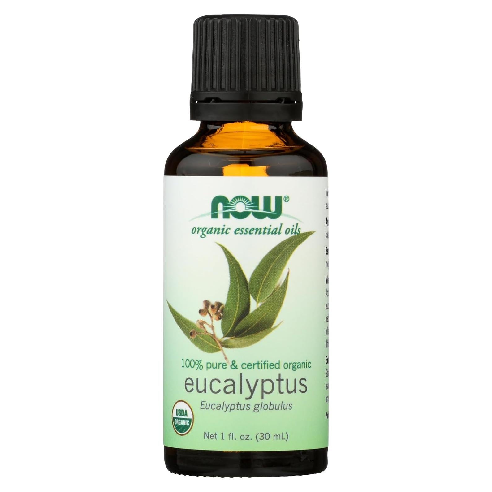 Aceite de Eucalipto Orgánico Now Foods 29.57 ml