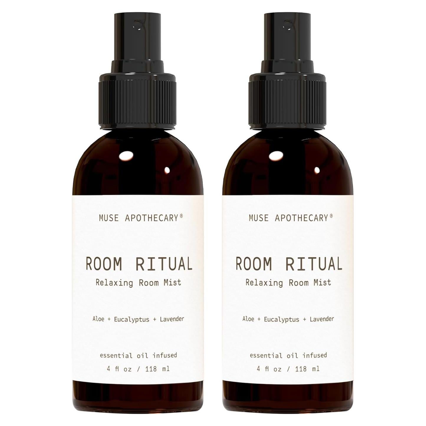 Mist Aromático Muse Apothecary 113.4 ml Aloe Eucalipto Lavanda - Paquete de 2