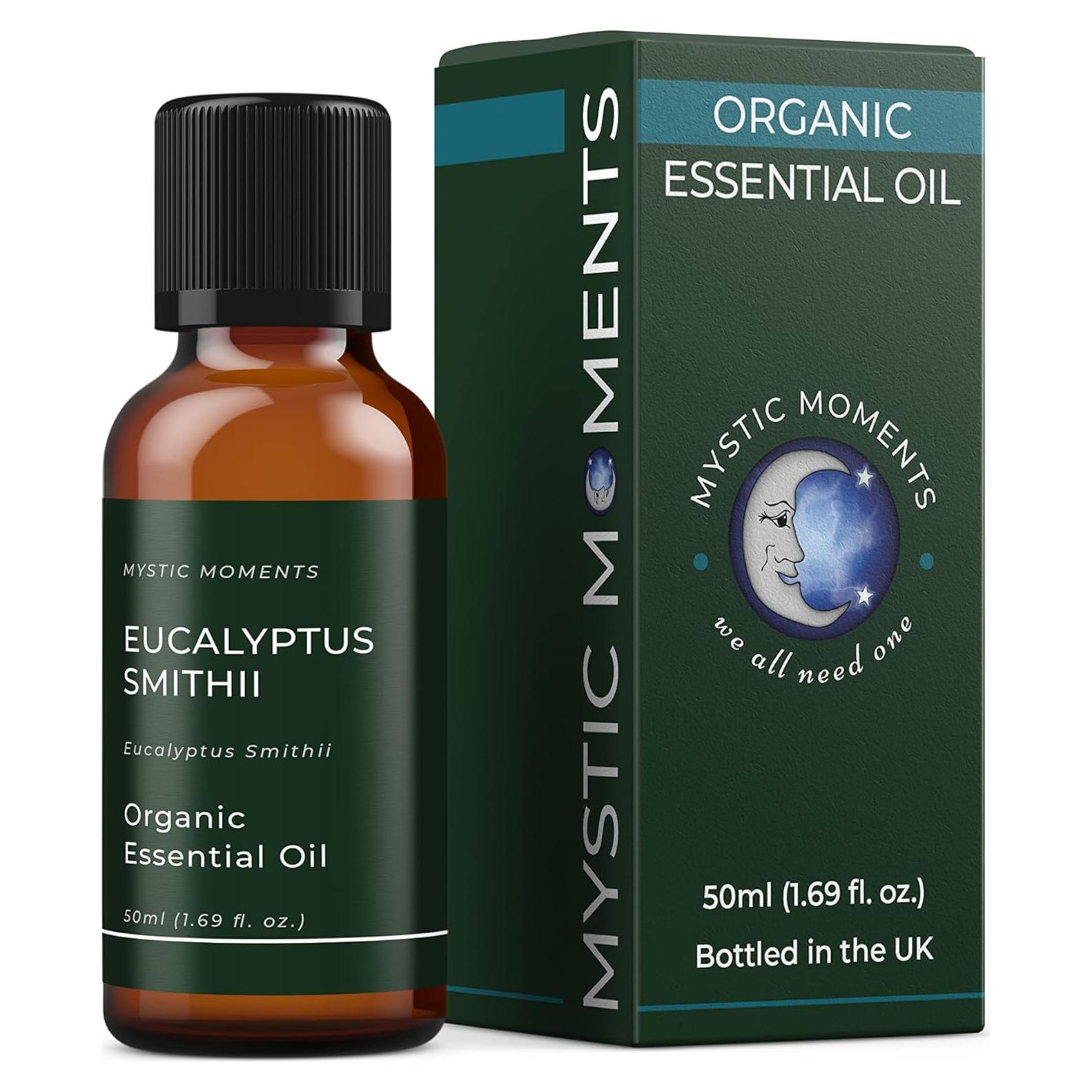Aceite Esencial Orgánico Eucalipto Smithii 50ml - Momentos Místicos