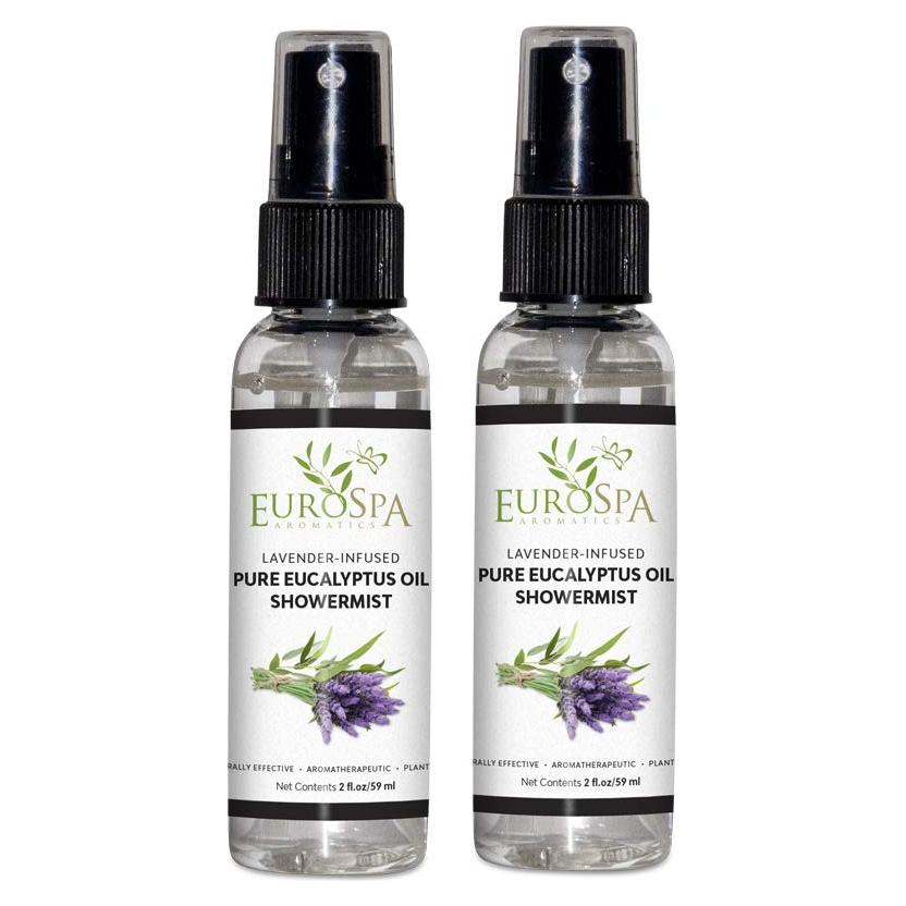 Aceite Puro de Eucalipto EuroSpa Aromatics 100% Natural 2x59ml