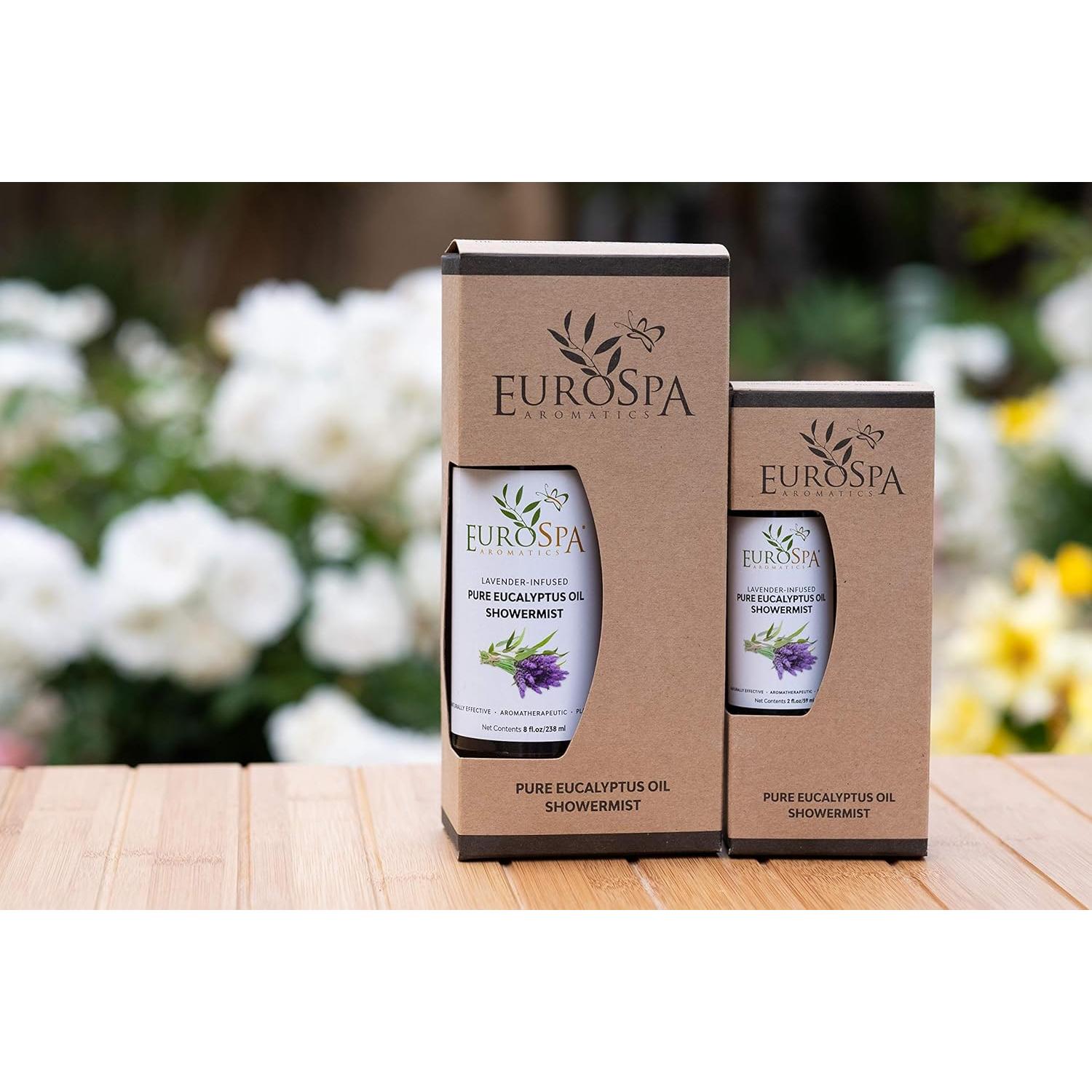 Aceite Puro de Eucalipto EuroSpa Aromatics 100% Natural 2x59ml