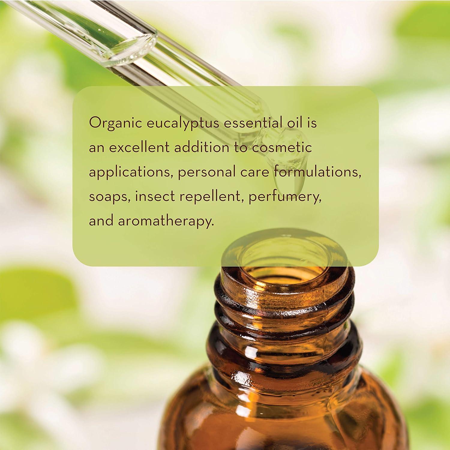 Aceite Esencial de Eucalipto Orgánico Pure Body Naturals 30 ml