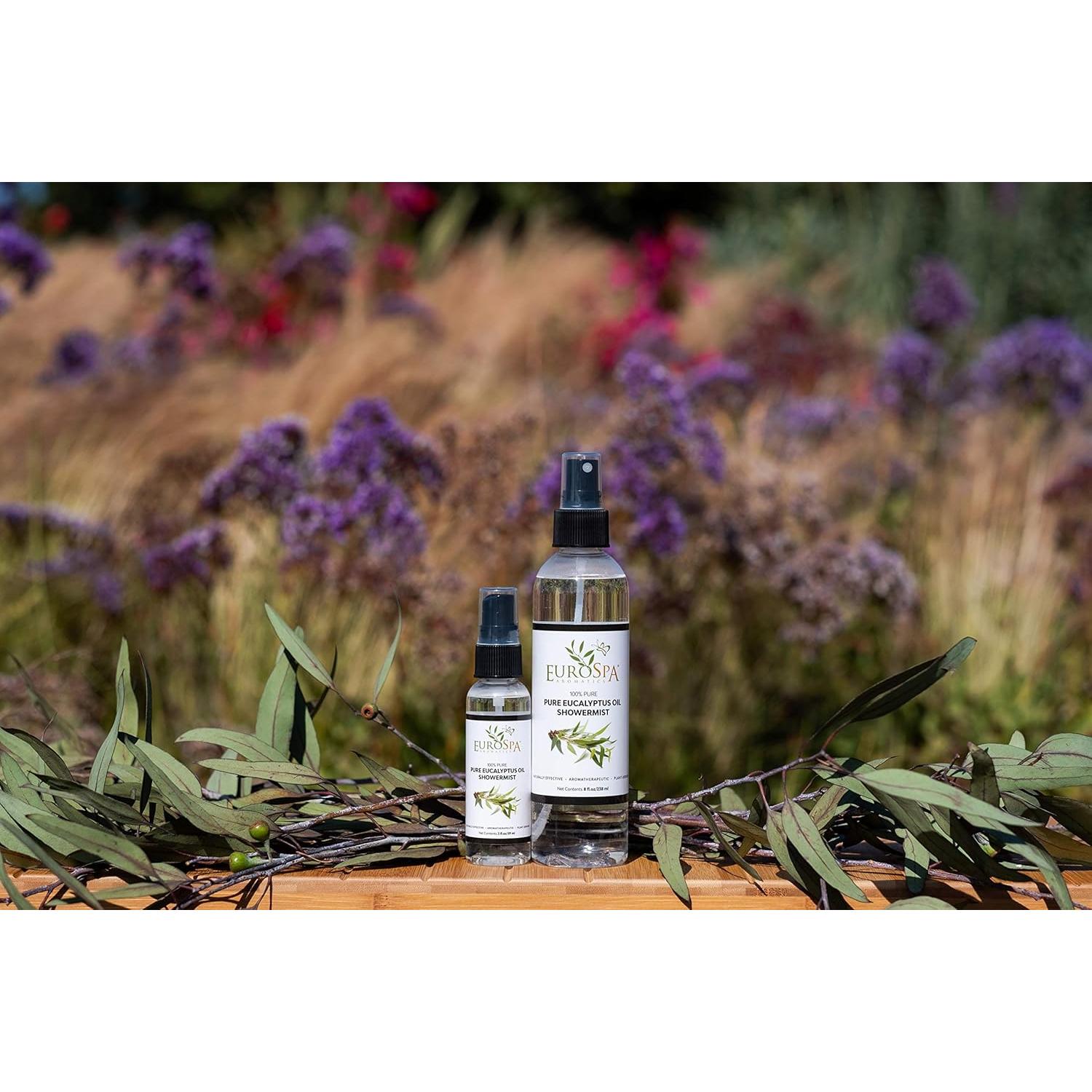 Aceite de Eucalipto Puro EuroSpa Aromatics 100% Natural 226.8ml