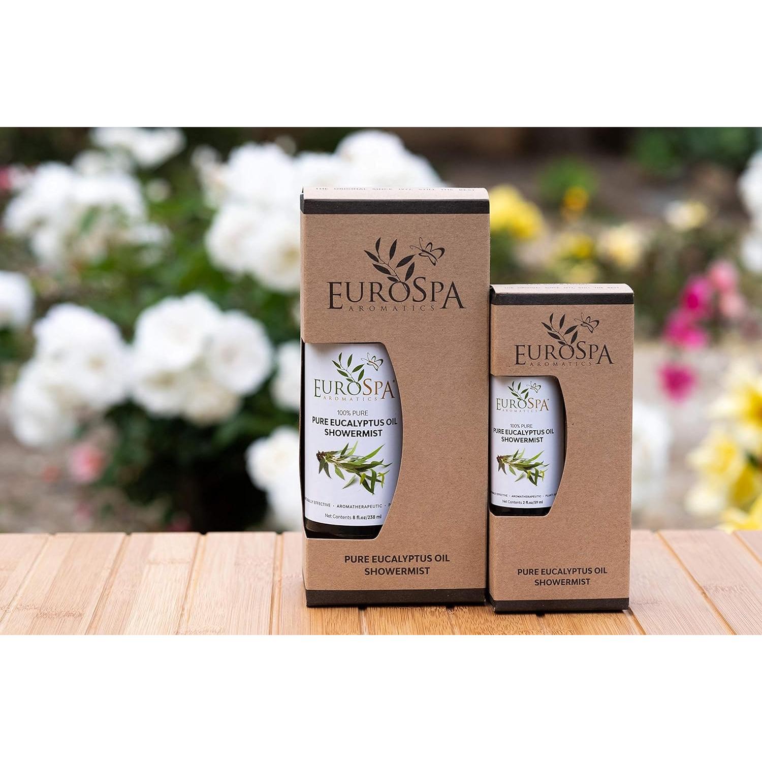 Aceite de Eucalipto Puro EuroSpa Aromatics 100% Natural 226.8ml