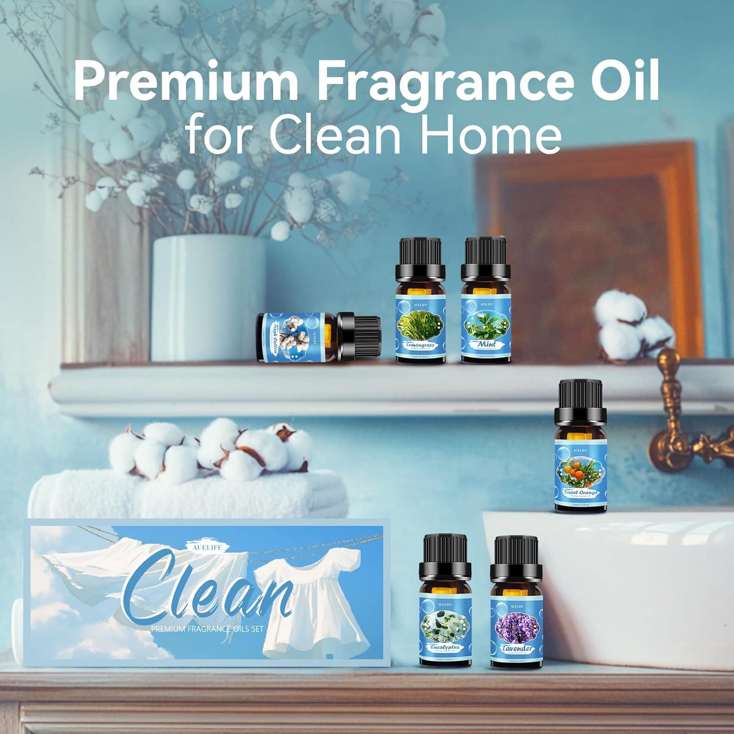 Set de 6 Aceites Esenciales Premium Auelife para Difusor