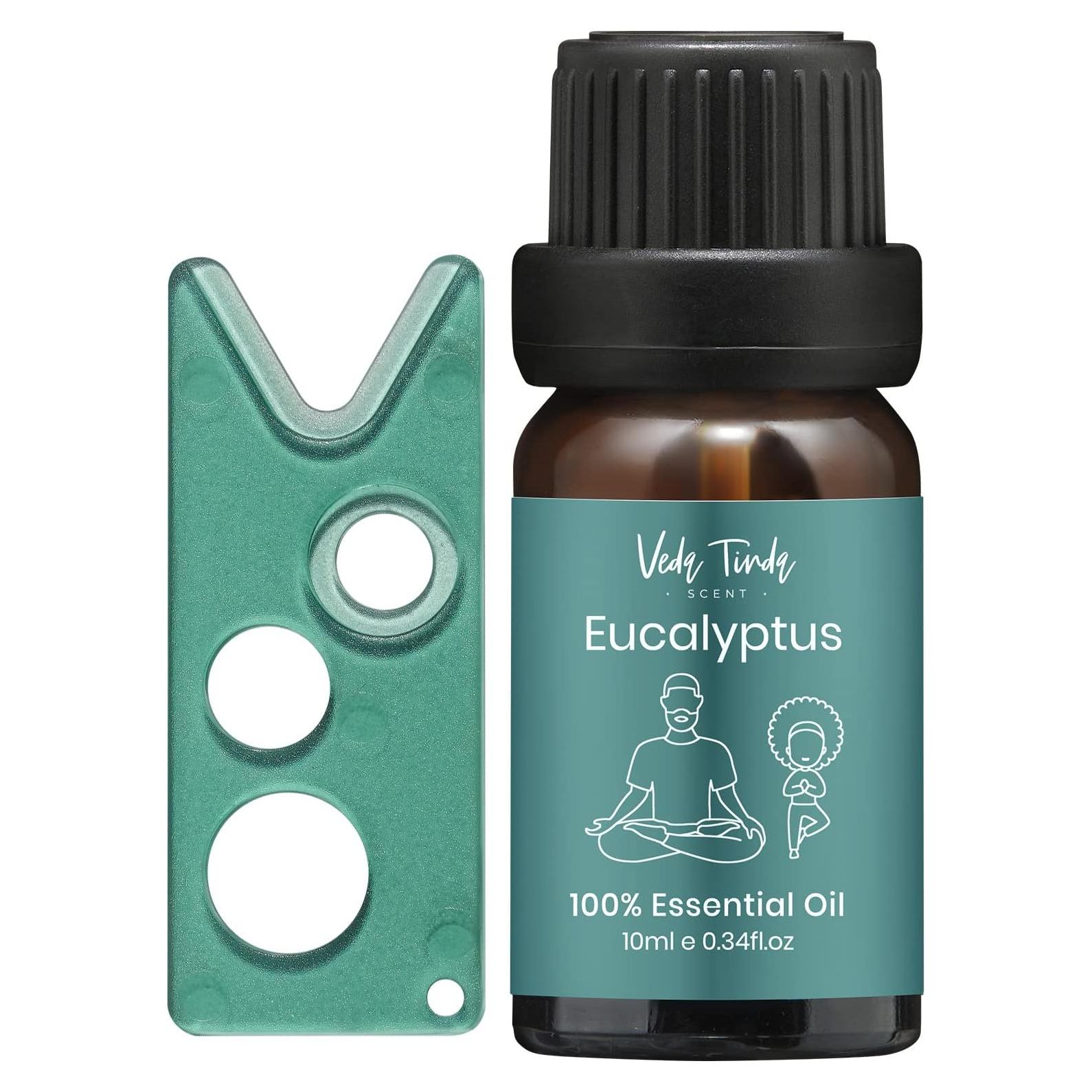Aceite Esencial de Eucalipto Veda Tinda 100% Puro 10ml