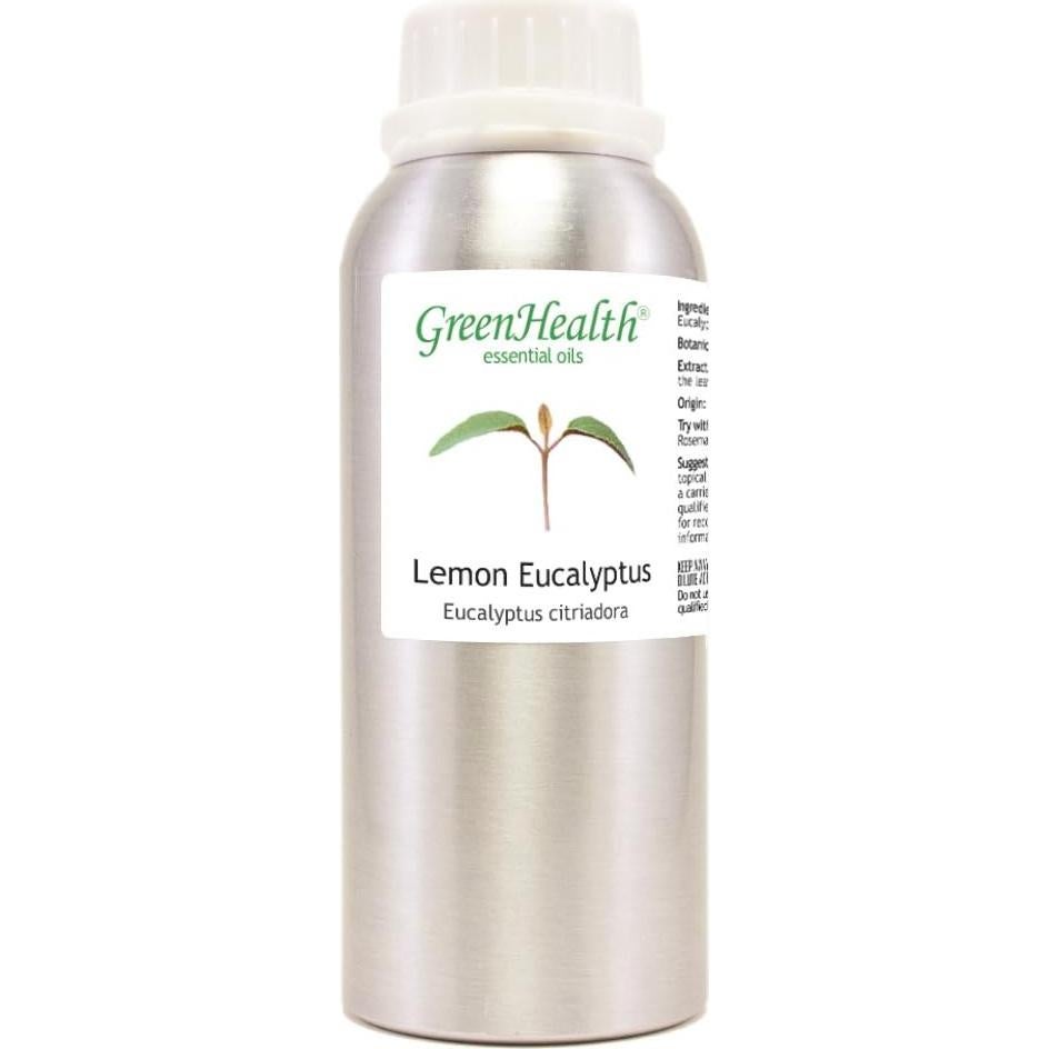Aceite Esencial Puro Eucalipto Limón 237 ml GreenHealth