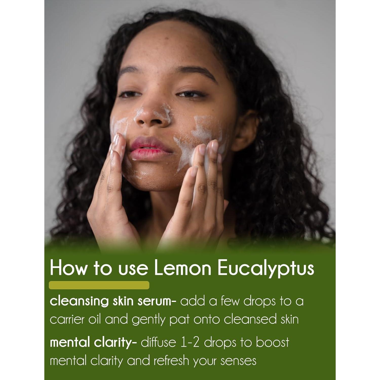 Aceite Esencial Puro Eucalipto Limón 237 ml GreenHealth