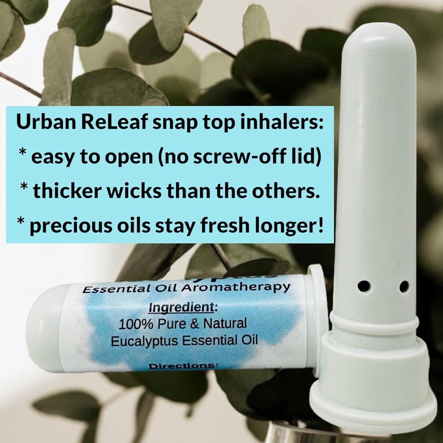 Inhalador Nasal Aromaterapia Eucalipto Urban ReLeaf 7cm