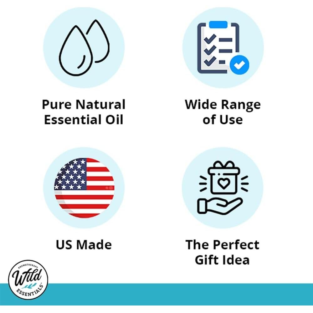 Aceite Esencial de Eucalipto 100% Puro Wild Essentials 2x10ml