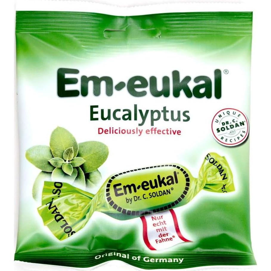 Dulces Eukal de Eucalipto 50g - Alivio Tos y Garganta