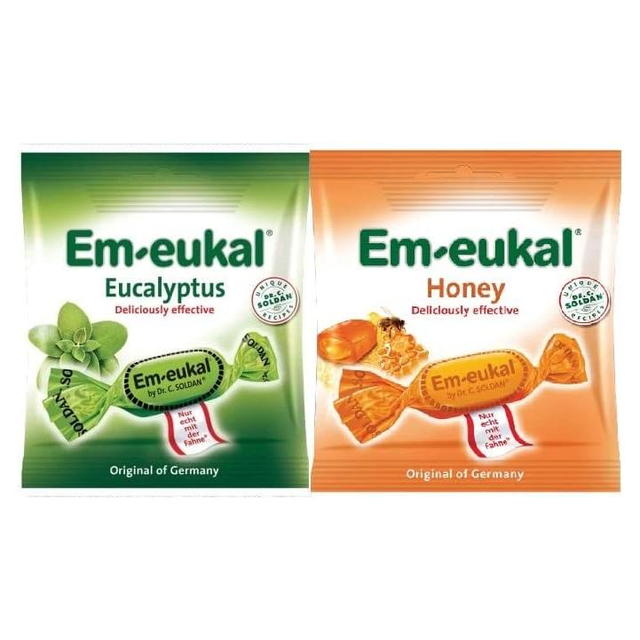 Pastillas para la Garganta Dr. C. Soldan Eukal Miel y Eucalipto 50g