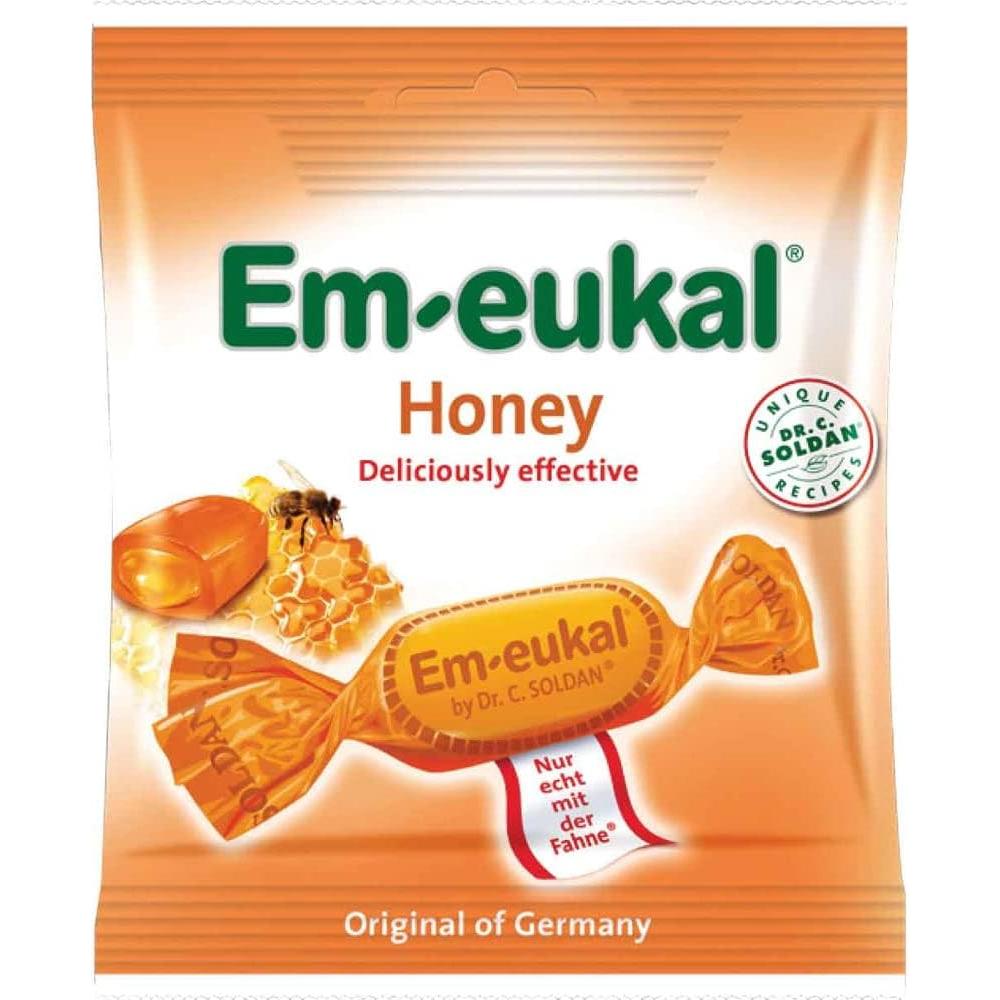 Pastillas para la Garganta Dr. C. Soldan Eukal Miel y Eucalipto 50g