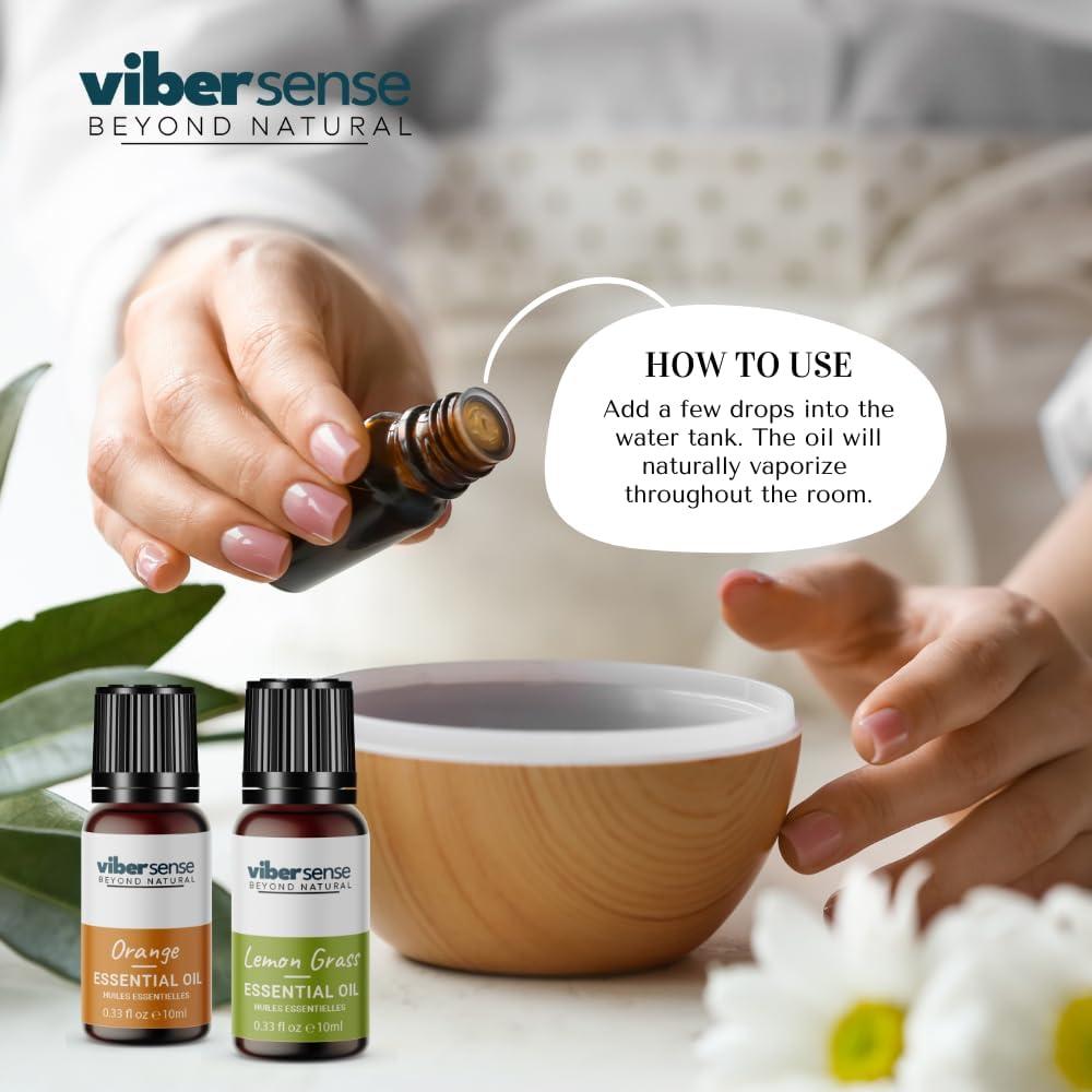 Set de Aceites Esenciales Vedherbz 6 Aromas 10ml para Difusores