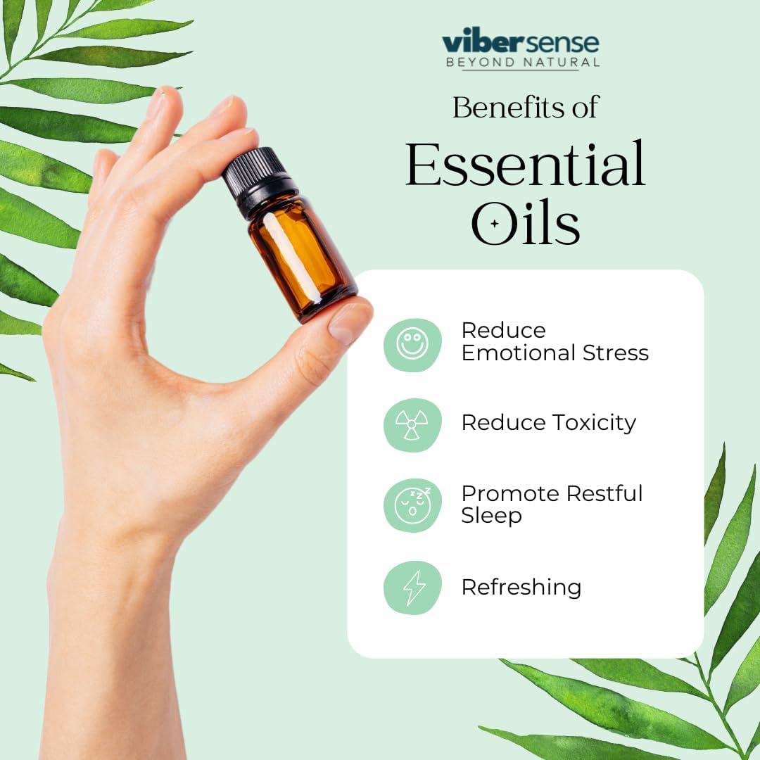 Set de Aceites Esenciales Vedherbz 6 Aromas 10ml para Difusores