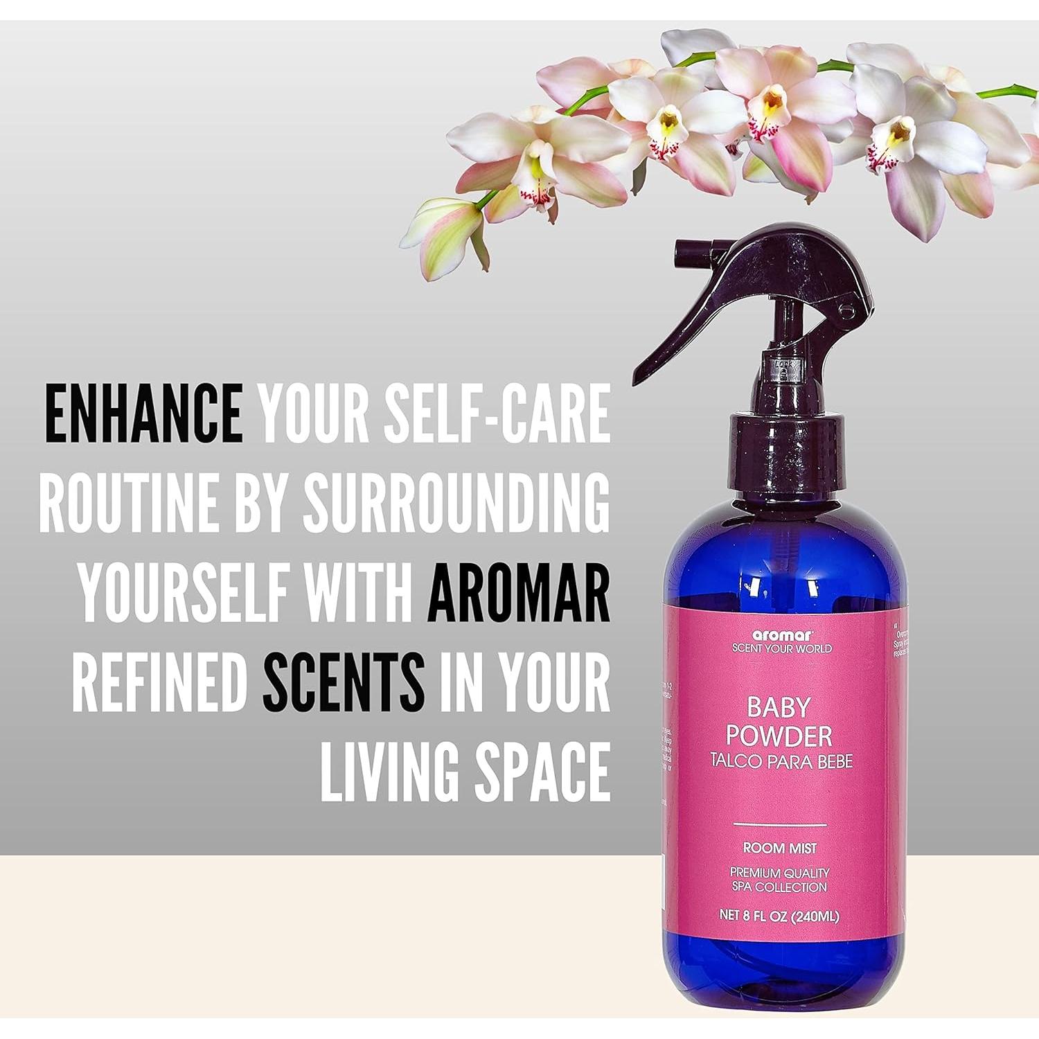 Spray Ambientador Natural Aromar Eucalipto 240 ml para Habitaciones