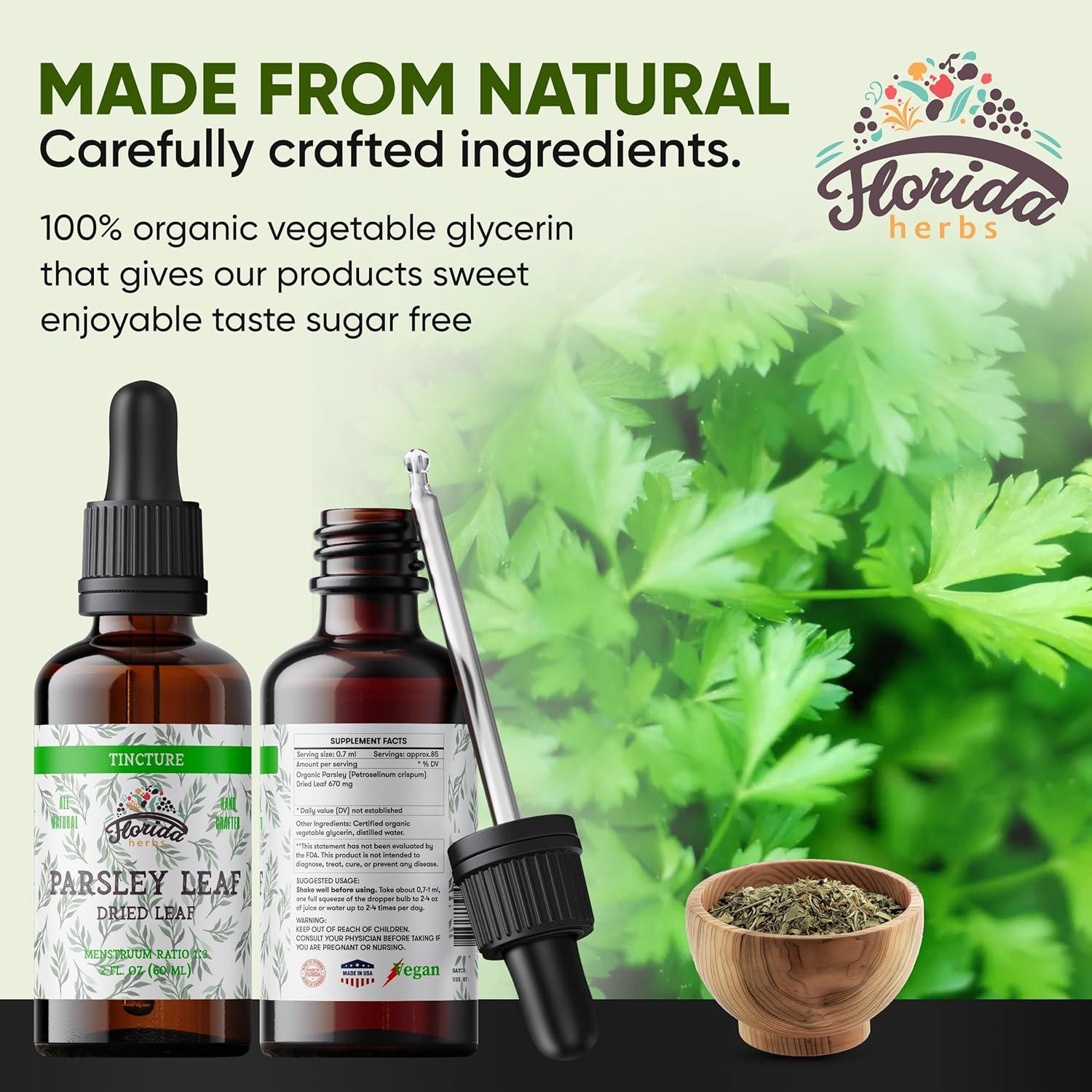 Extracto de Hoja de Perejil Orgánico Florida Herbs 59 ml