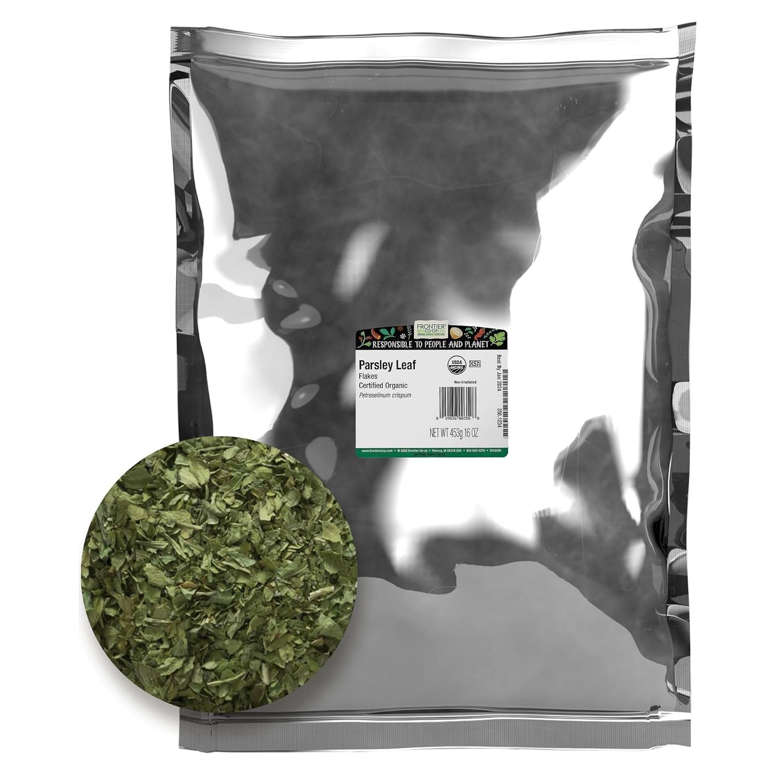 Hojuelas de Perejil Orgánico Frontier Co-op 454 g