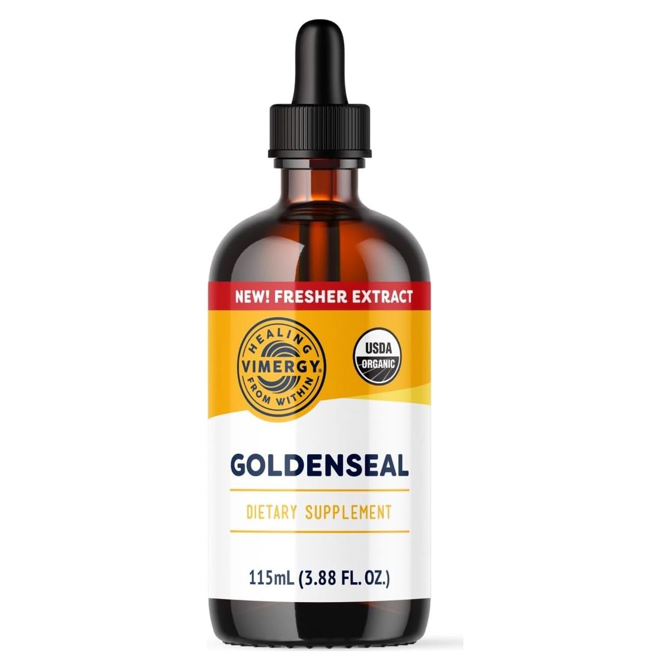 Tintura de Sello Dorado Vimergy 115 mL - Orgánica y Vegana