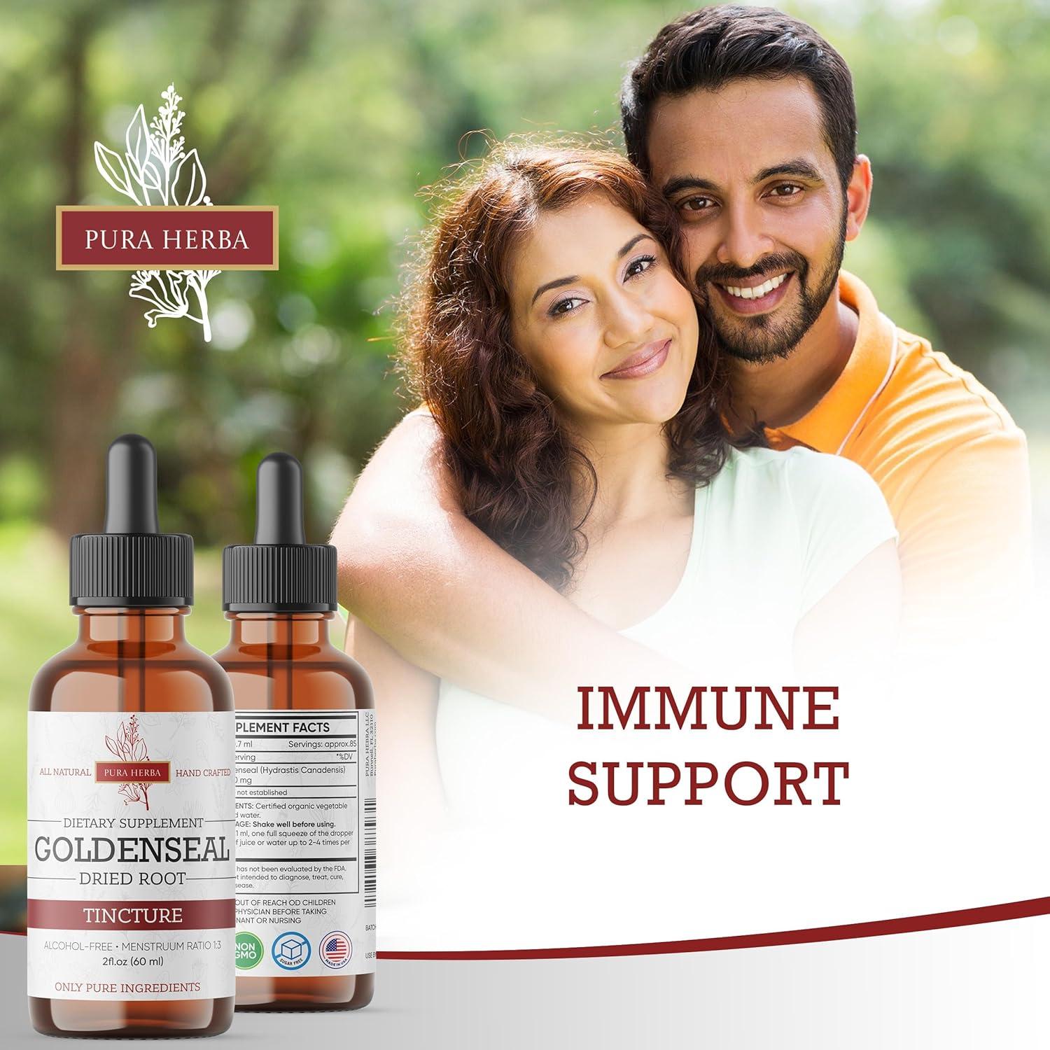 Extracto Líquido de Sello de Oro Pura Herba 60 ml Sin Alcohol