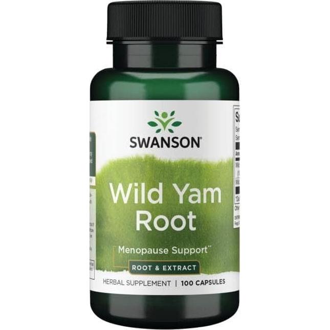 Raíz de YAM Silvestre Swanson 100 Cápsulas 1000 mg