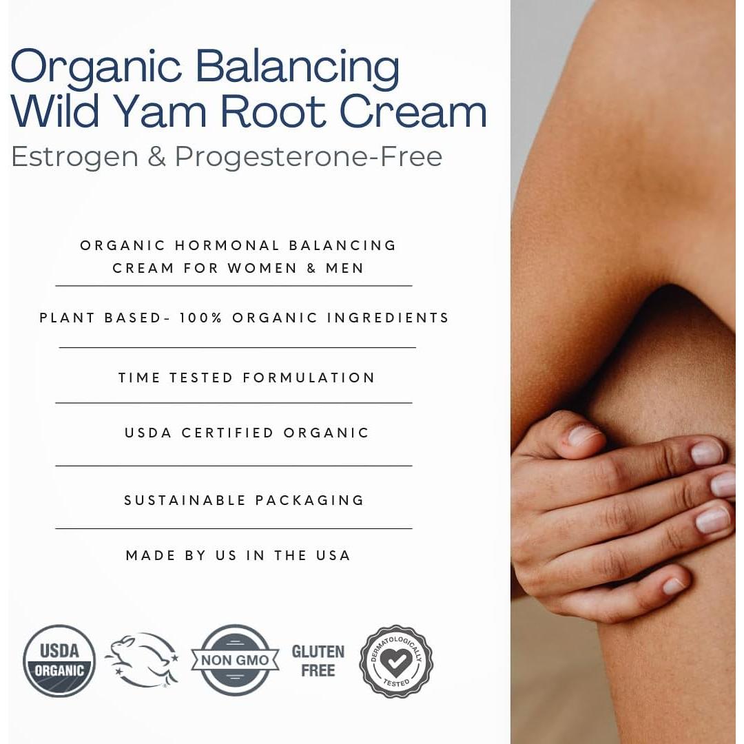 Crema Orgánica de Raíz de Ñame Silvestre Indian Meadow 56.7g