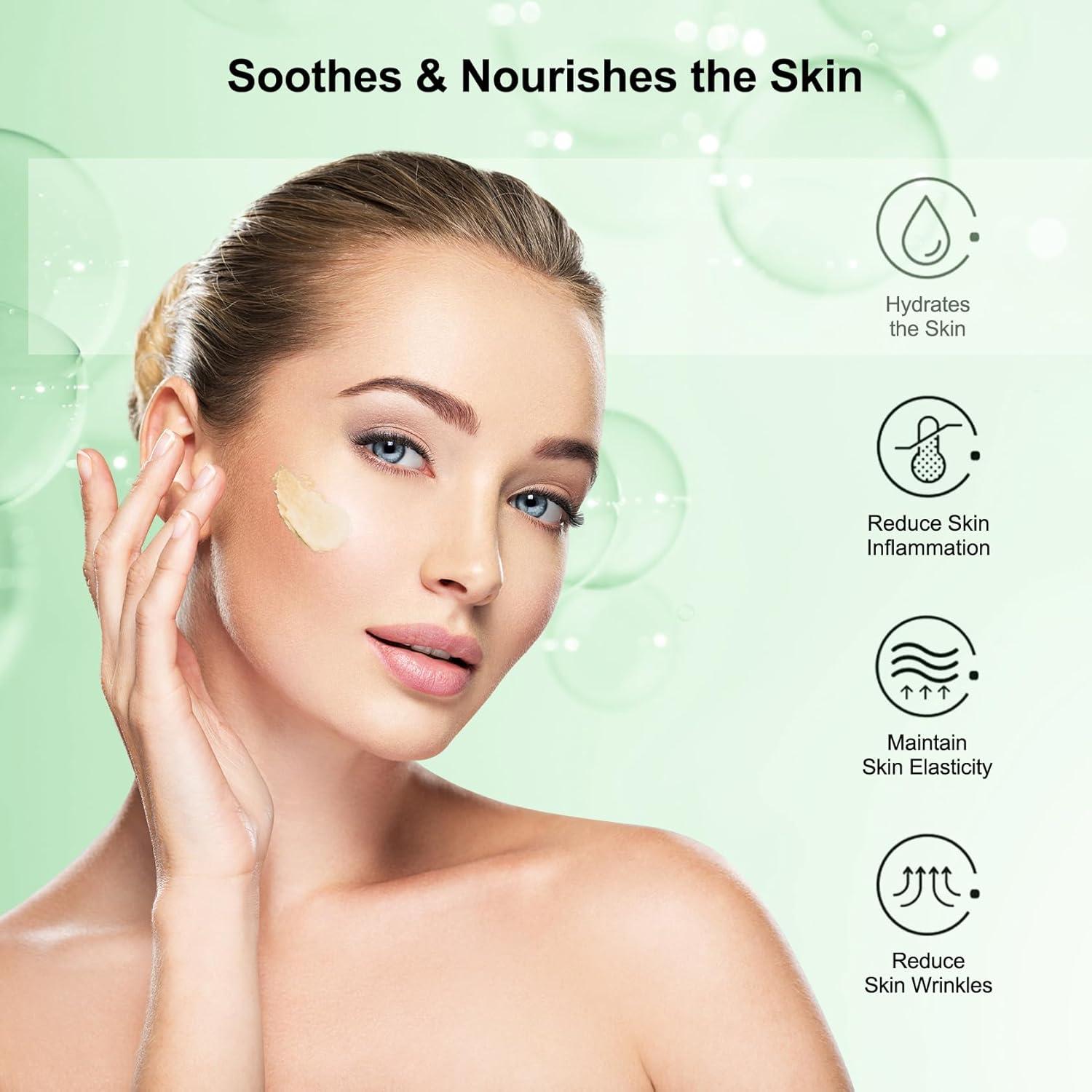 Crema de Ñame Silvestre Orgánica 113 g Hipoalergénica para Mujeres