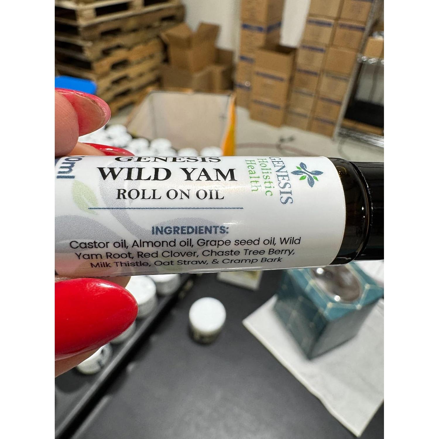 Roll On Orgánico Raíz de Ñame Salvaje Genesis 10ml - Bienestar Femenino