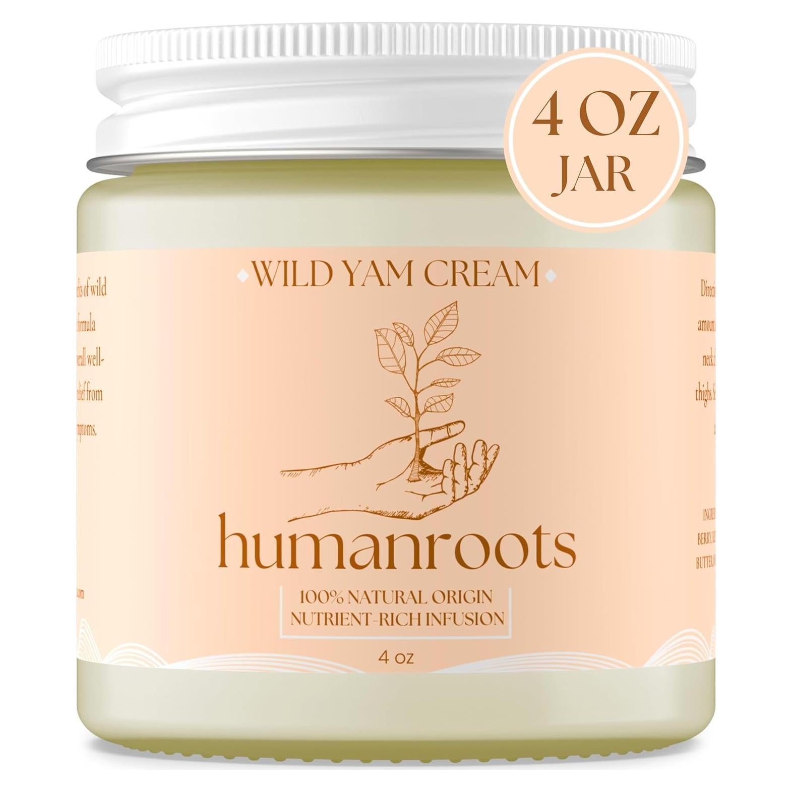 Crema de Ñame Silvestre Orgánica 221.6 g - Menopausia y PMS